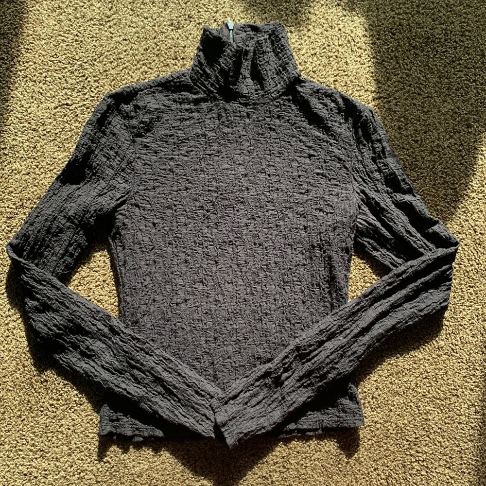 H&M textured turtleneck